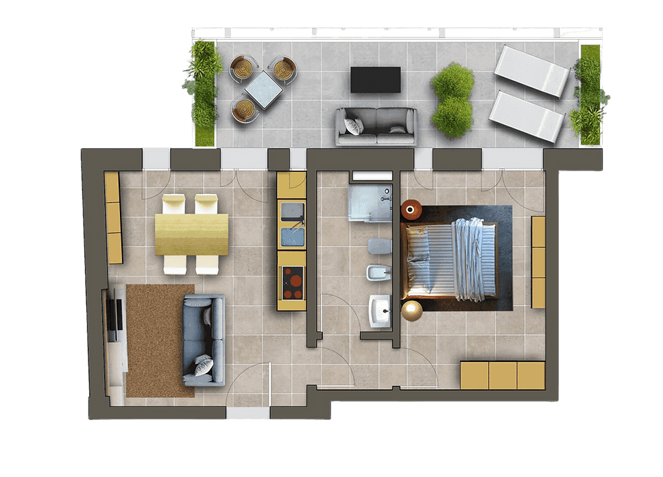 Planimetria Bilocale