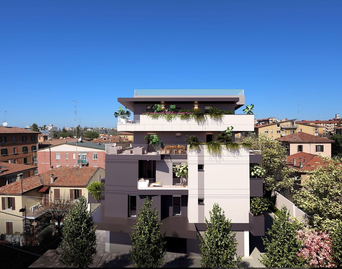 Appartamento con ampio terrazzo